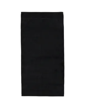 Cawö Noblesse Uni Handdoek 50x100 Schwarz