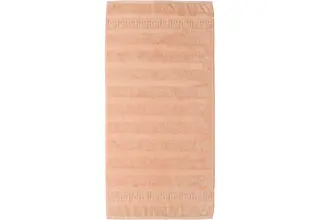 Cawö Noblesse Uni Handdoek 50x100 Zalm