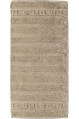 Cawö Noblesse Uni Handdoek 50x100 Zand