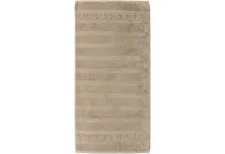 Cawö Noblesse Uni Handdoek 50x100 Zand