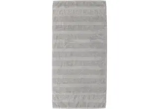 Cawö Noblesse Uni Handdoek 50x100 Zilver