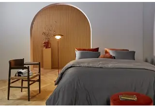 Kardol dekbedovertrek Richmond Anthracite 200x200/220 cm