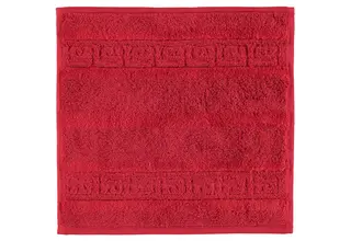 Cawö Noblesse Uni Gezichtsdoekje Bordeaux