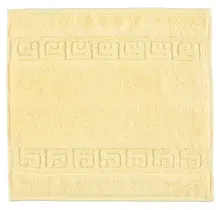 Cawö Noblesse Uni Gezichtsdoekje Honig