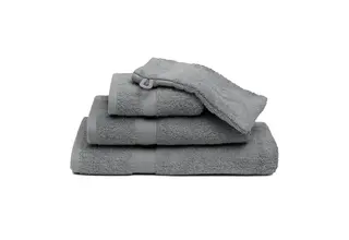 Vandyck Prestige Plain Mole Grey Guest towel 40x60