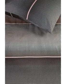 Kardol dekbedovertrek Charlottesville Grey Green 240x200/220 cm
