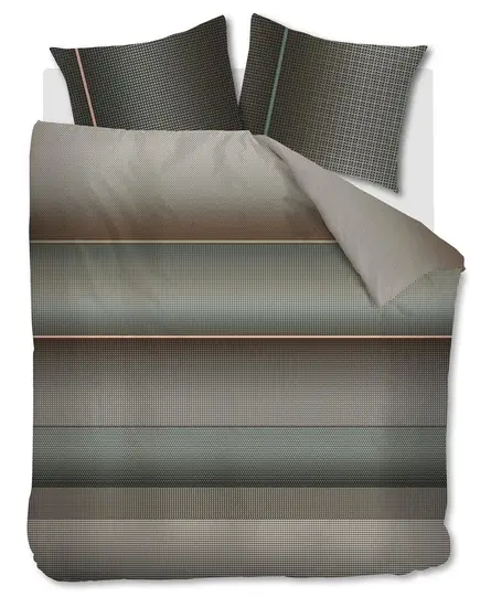 Kardol dekbedovertrek Charlottesville Grey Green 240x200/220 cm