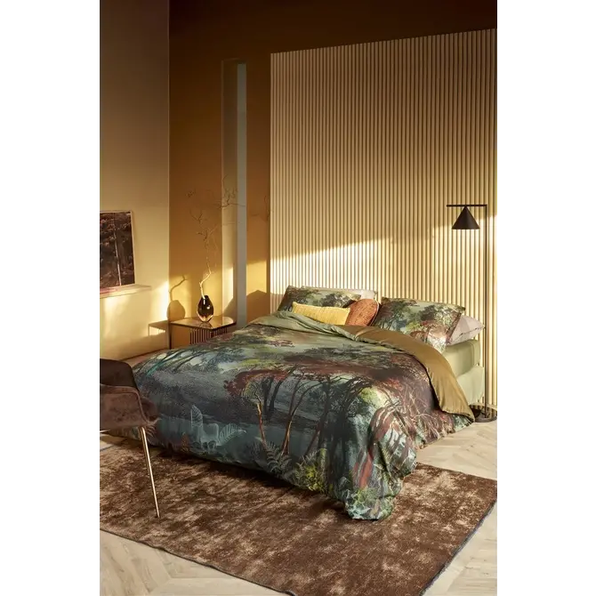 Kardol housse de couette Forest Gate Olive Green 200x200/220 cm