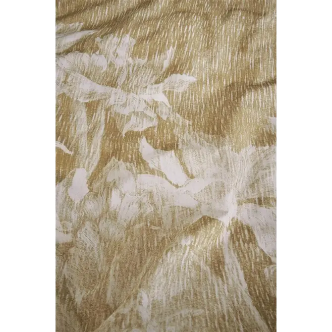 At Home by Beddinghouse Pencil Rain Dekbedovertrek Ochre 200 x 200/220 cm