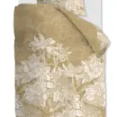 At Home by Beddinghouse Pencil Rain Dekbedovertrek Ochre 200 x 200/220 cm