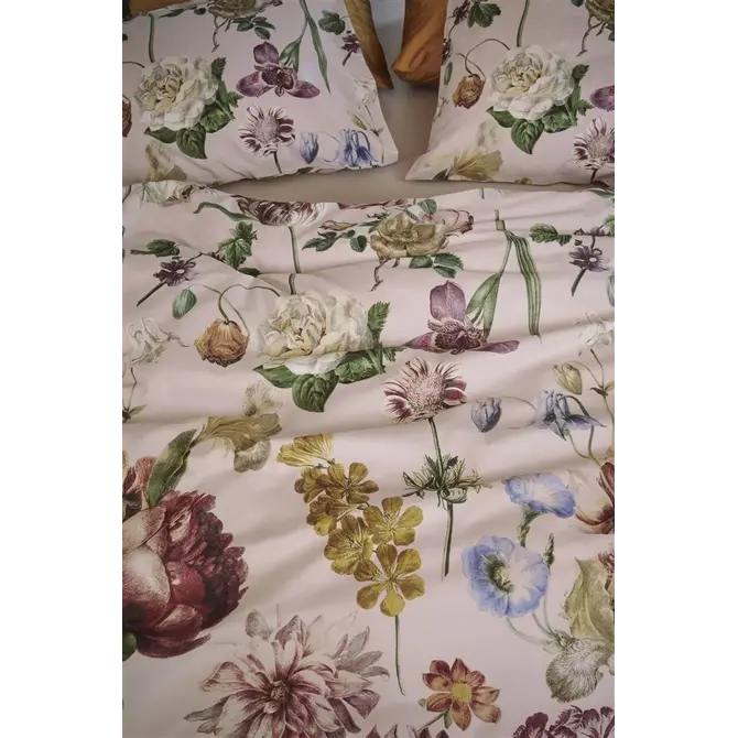 At Home by Beddinghouse Past Dekbedovertrek Nude 140 x 200/220 cm At Home by Beddinghouse Past Dekbedovertrek Nude 140 x 200/220 cm