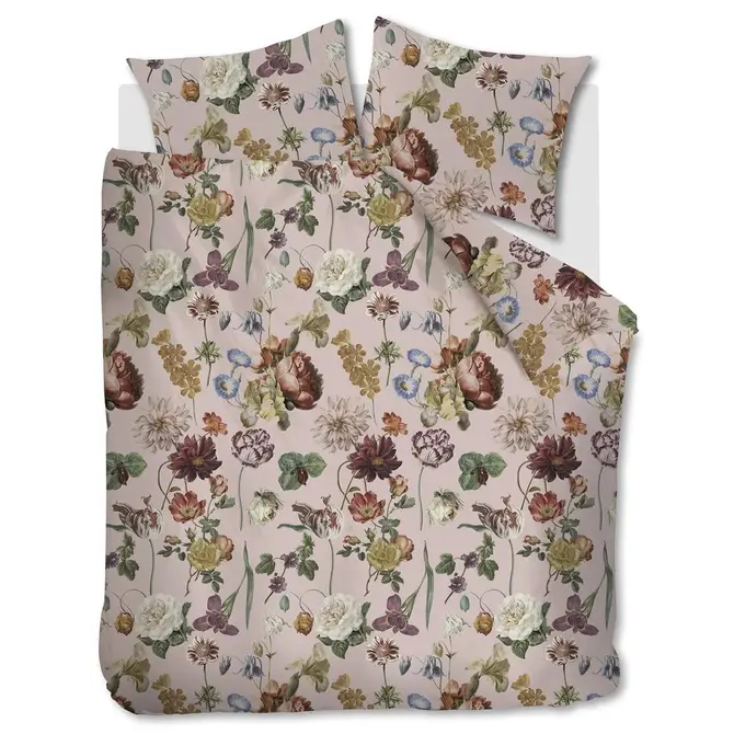 At Home by Beddinghouse Past Dekbedovertrek Nude 200 x 200/220 cm