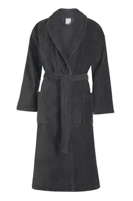 Vandyck badjas Prestige dark grey M