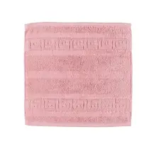 Cawö Noblesse Uni Gant de toilette Vieux rose