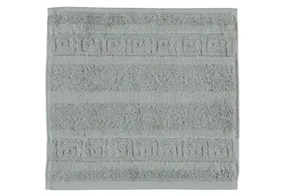 Cawö Noblesse Uni Gezichtsdoekje Platina