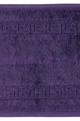Cawö Noblesse Uni Gezichtsdoekje Purper