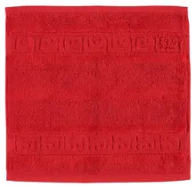 Cawö Noblesse Uni Face Cloth Rouge