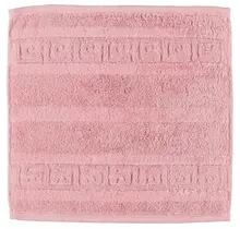 Cawö Noblesse Uni Gant de toilette rose