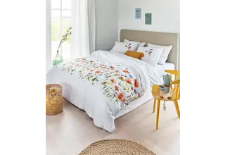 Marjolein Bastin Poppy Parade Dekbedovertrek - Multi 140x200/220