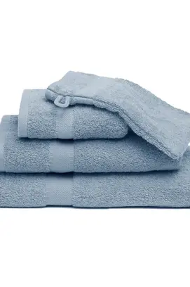 Vandyck Prestige Plain Dusty Blue Gastendoekje 40x60