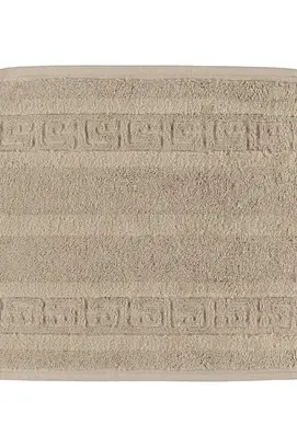 Cawö Noblesse Uni Gezichtsdoekje Zand