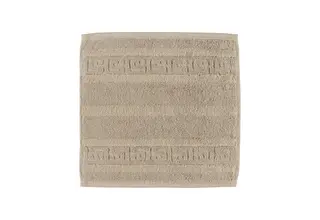 Cawö Noblesse Uni Gezichtsdoekje Zand