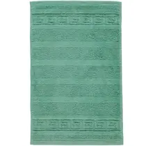 Cawö Noblesse Uni Gastendoekje 30x50 Agave