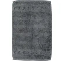 Cawö Noblesse Uni Serviette de toilette 30x50 Anthracite