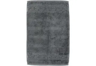 Cawö Noblesse Uni Serviette de toilette 30x50 Anthracite