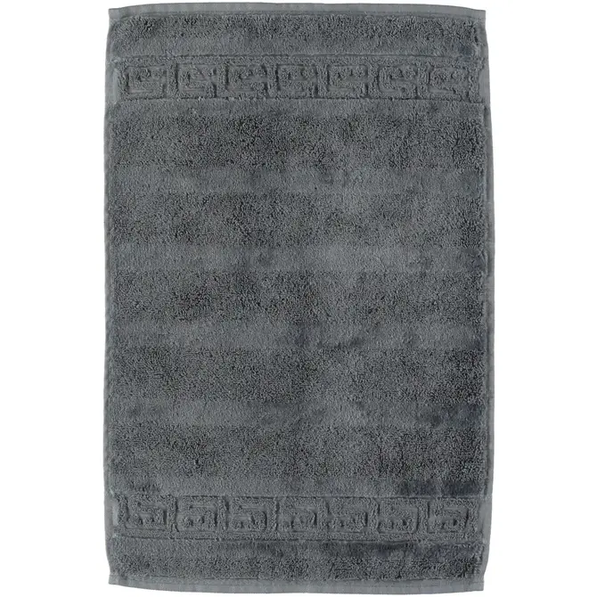 Cawö Noblesse Uni Serviette de toilette 30x50 Anthracite