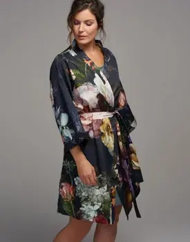 Essenza Fleur Kimono Nightblue XL