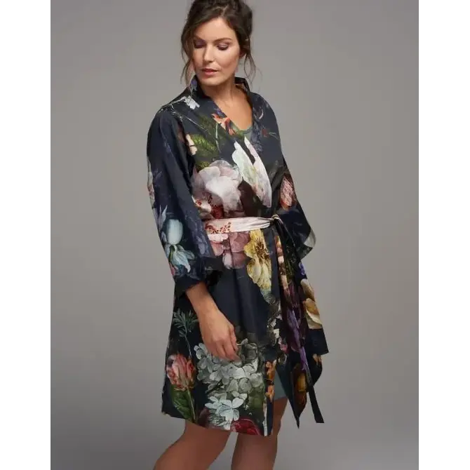 Essenza Fleur Kimono Bleu nuit XS