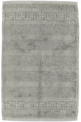 Cawö Noblesse Uni Gastendoekje 30x50 Grafiet