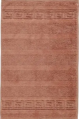 Cawö Noblesse Uni Gastendoekje 30x50 Kaneel