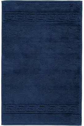 Cawö Noblesse Uni Gastendoekje 30x50 Marine