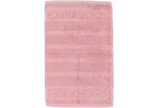 Cawö Noblesse Uni Gastendoekje 30x50 Oudroze