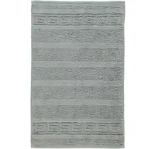 Cawö Noblesse Uni Gastendoekje 30x50 Platina