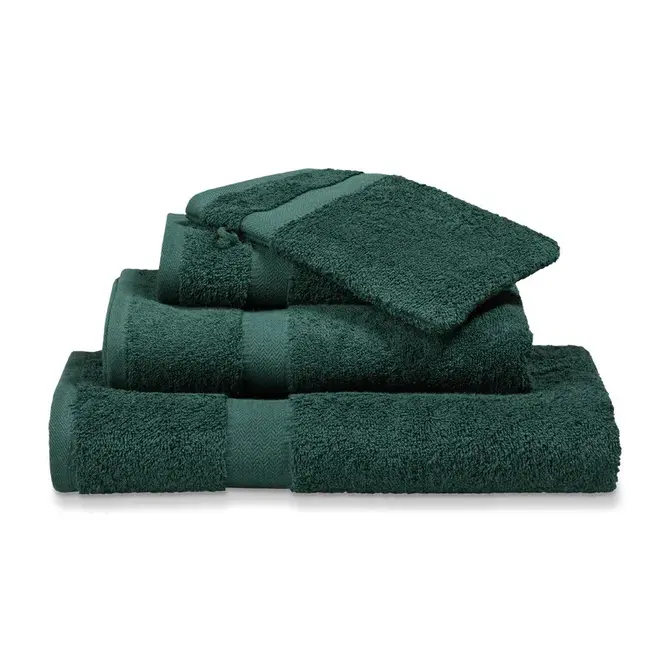 Vandyck Prestige Plain Dark Green Drap de douche 70x140