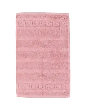 Cawö Noblesse Uni Gastendoekje 30x50 Roze