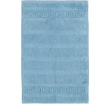Cawö Noblesse Uni Serviette de bain 30x50 Sky