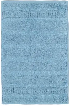 Cawö Noblesse Uni Gastendoekje 30x50 Sky