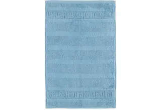 Cawö Noblesse Uni Serviette de bain 30x50 Sky
