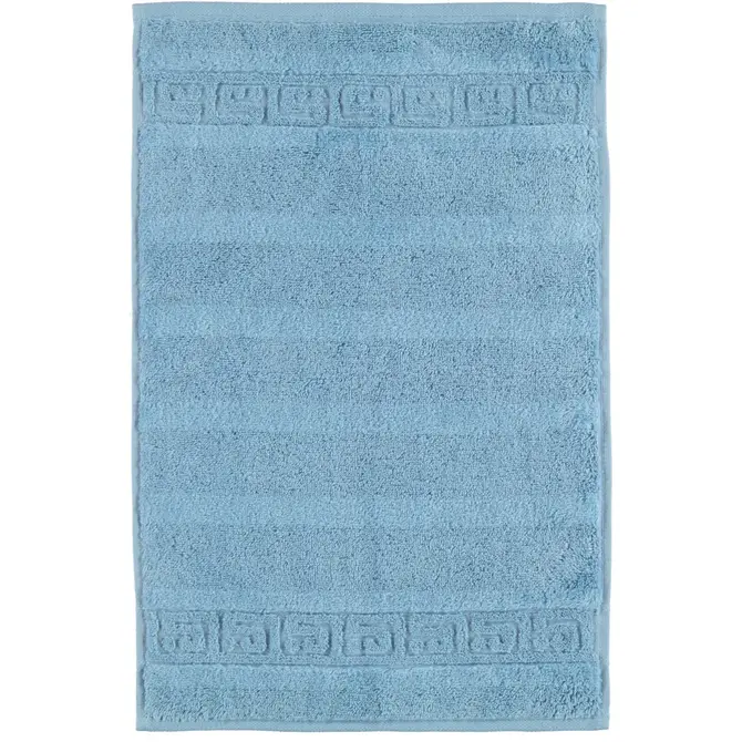 Cawö Noblesse Uni Serviette de bain 30x50 Sky