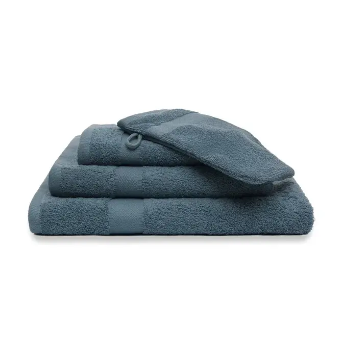 Vandyck Prestige Drap de douche uni en denim délavé 70x140