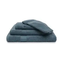 Vandyck Prestige Plain Faded Denim Handdoek 60x110