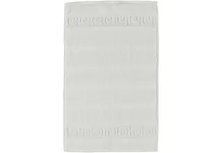 Cawö Noblesse Uni Gastendoekje 30x50 Wit