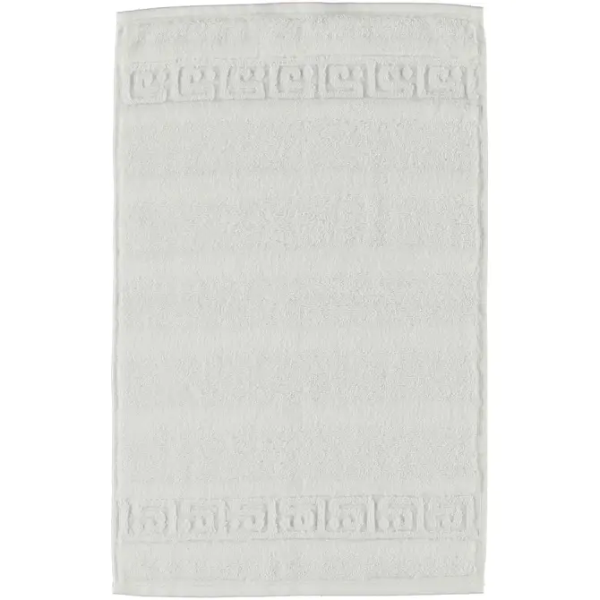 Cawö Noblesse Uni Serviette de toilette 30x50 Blanc