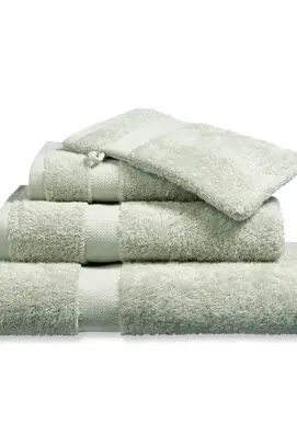 Vandyck Prestige Plain Pale Olive Handdoek 60x110