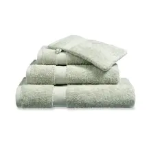 Vandyck Prestige Plain Pale Olive Washandje 16x22