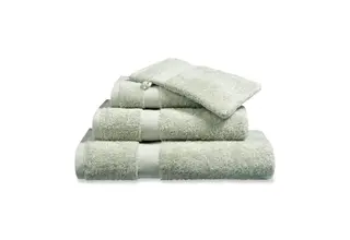 Vandyck Prestige Plain Pale Olive Washandje 16x22